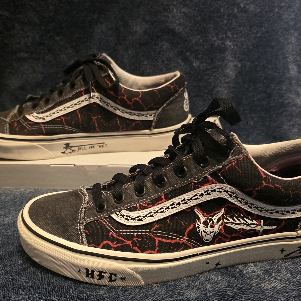 Vans x Stranger Things Style 36 "Hellfire Club"  (Size: US Men's - 10) - Picture 2 of 7